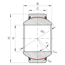 P(gun)(ji)S GE240-FW-2RS, (j) DIN ISO 12 240-1 (bio)(zhn), So(h)ɂ(c)ܷ