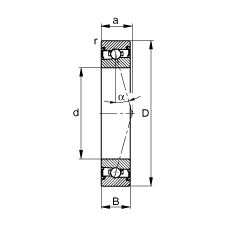 SS HSS71908-C-T-P4S, {(dio)(ji)Ɍb|  = 15ɂ(c)ܷǽ|Ӈ(yn)