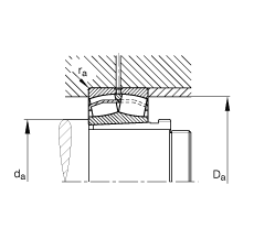 {ĝLS 21314-E1-K + AH314G,  DIN 635-2 ˜ʵҪߴ, F׺ж