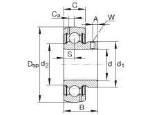 S GAY107-NPP-B-AS2/V, Ȧ ƽ^ᔶλɂ P ܷ ABMA 15 - 1991Ӣ